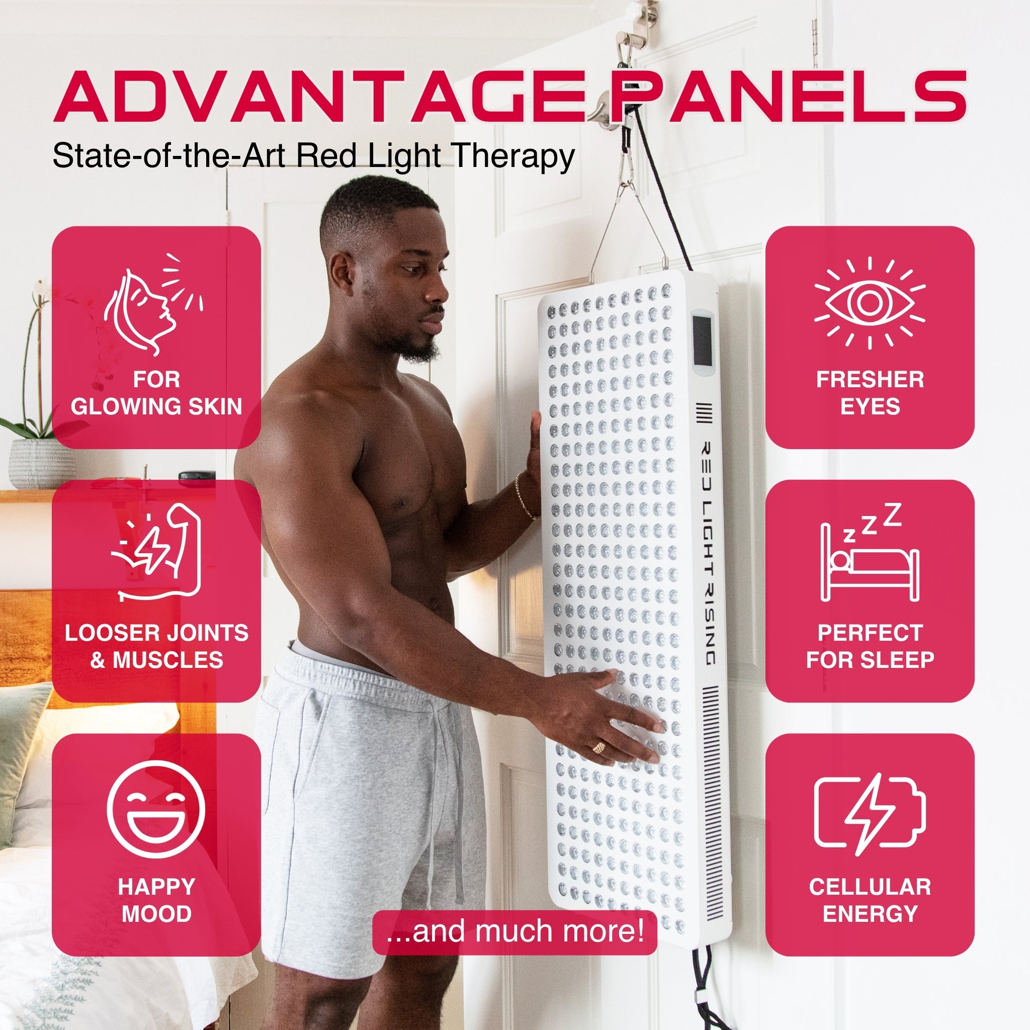 The Advantage 2.0 Series - Red Light Therapy Full Body Panel