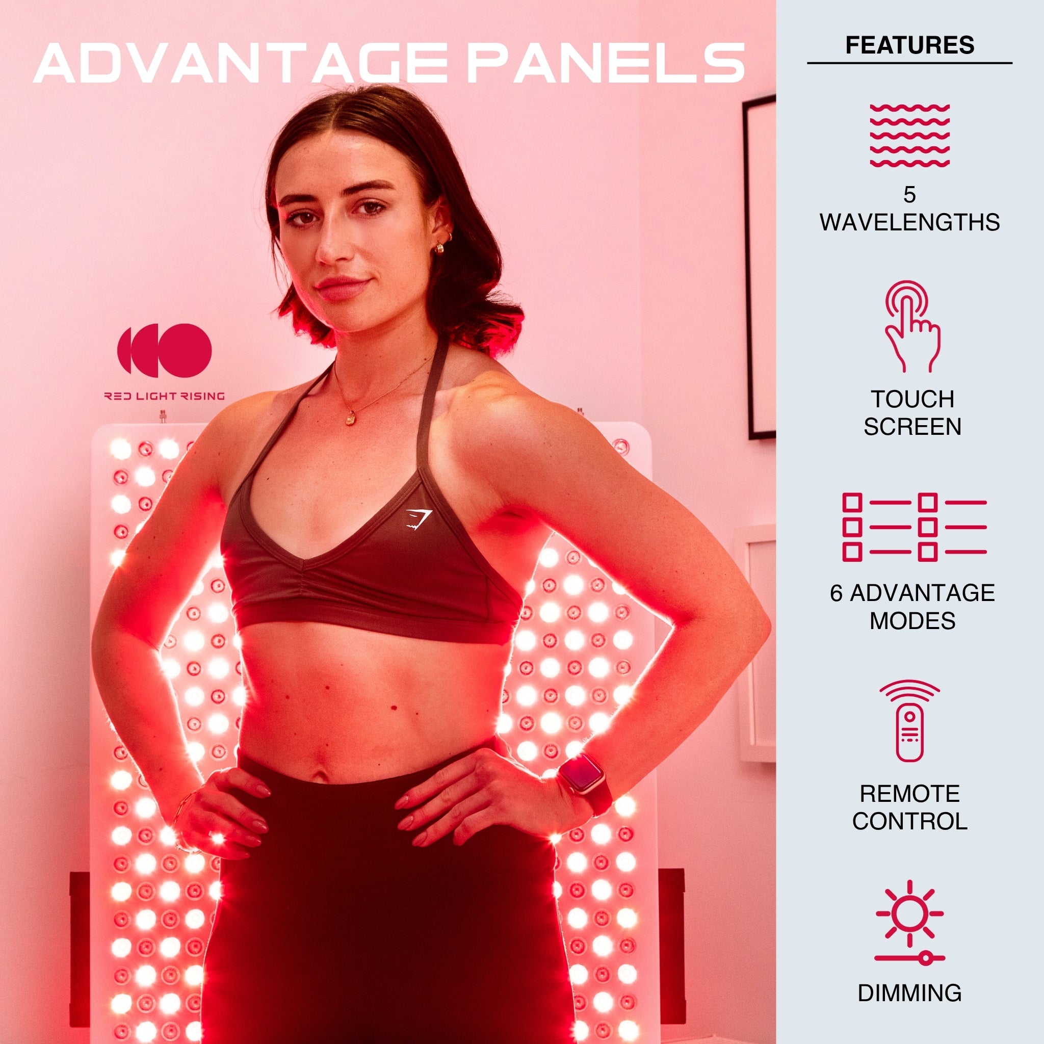 The Advantage 2.0 Series - Red Light Therapy Full Body Panel