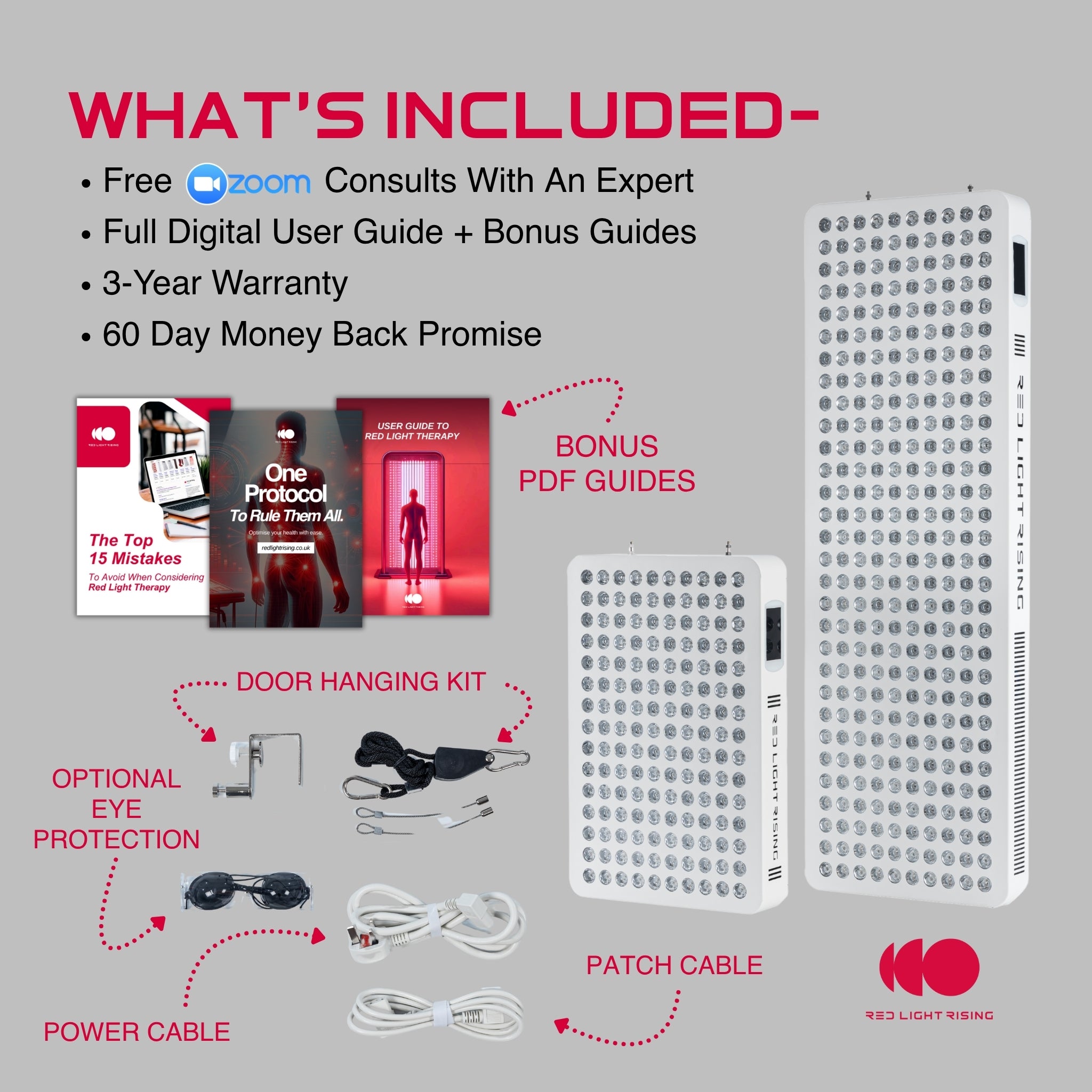 The Advantage 2.0 Series - Red Light Therapy Full Body Panel