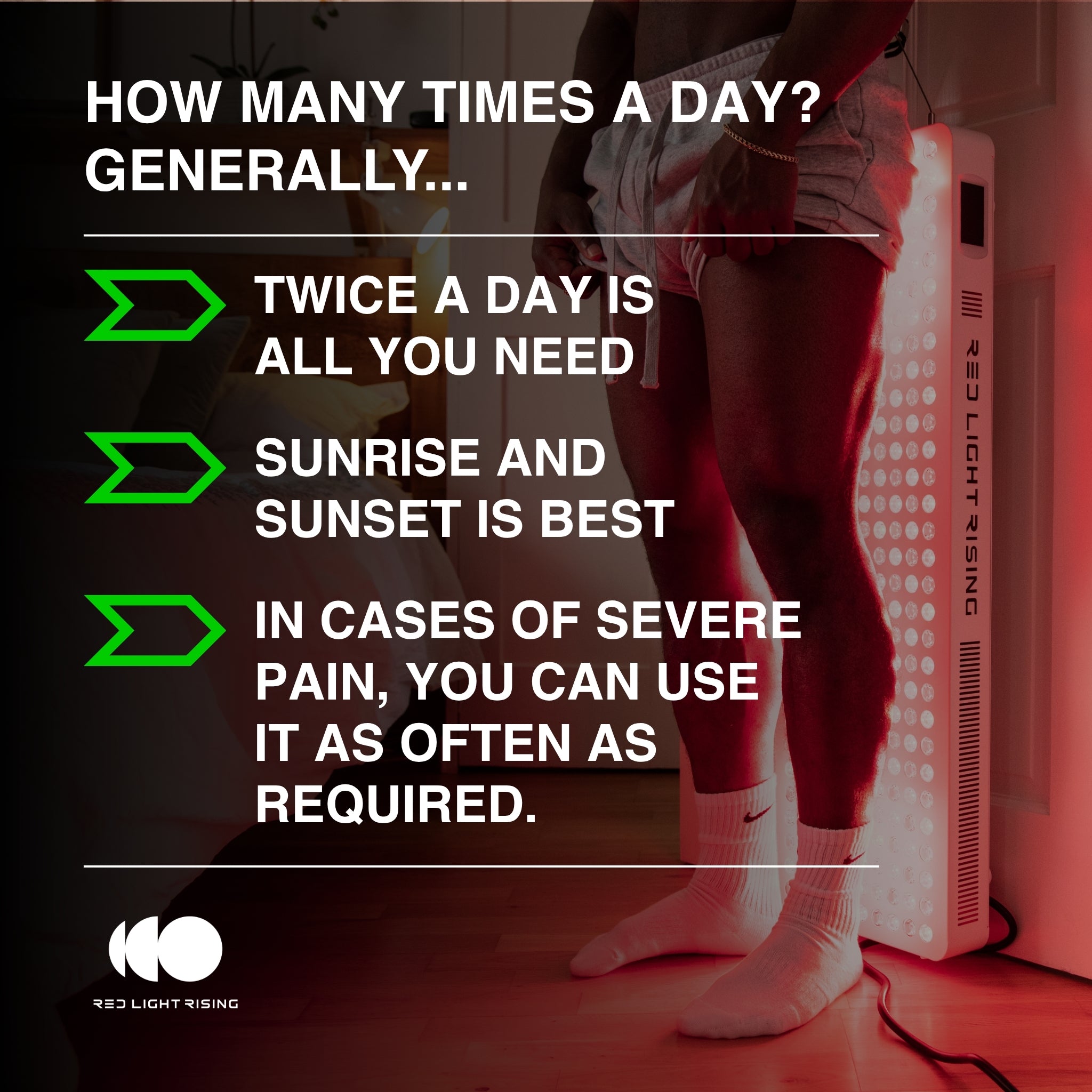 The Advantage 2.0 Series - Red Light Therapy Full Body Panel