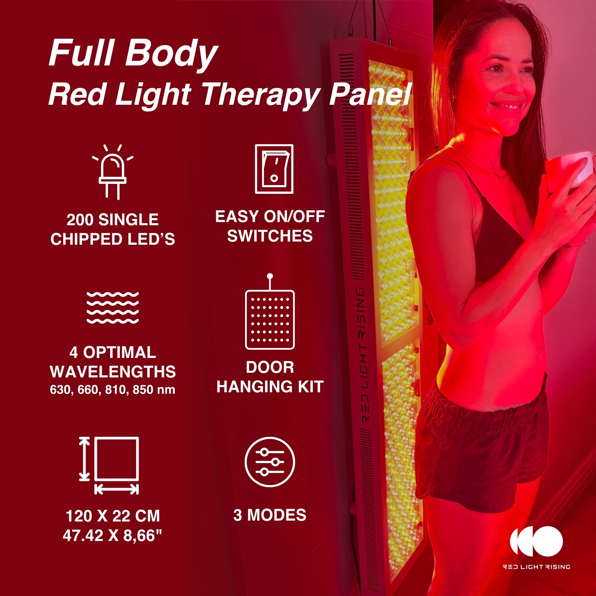 The Full Stack Red Light Therapy Panel