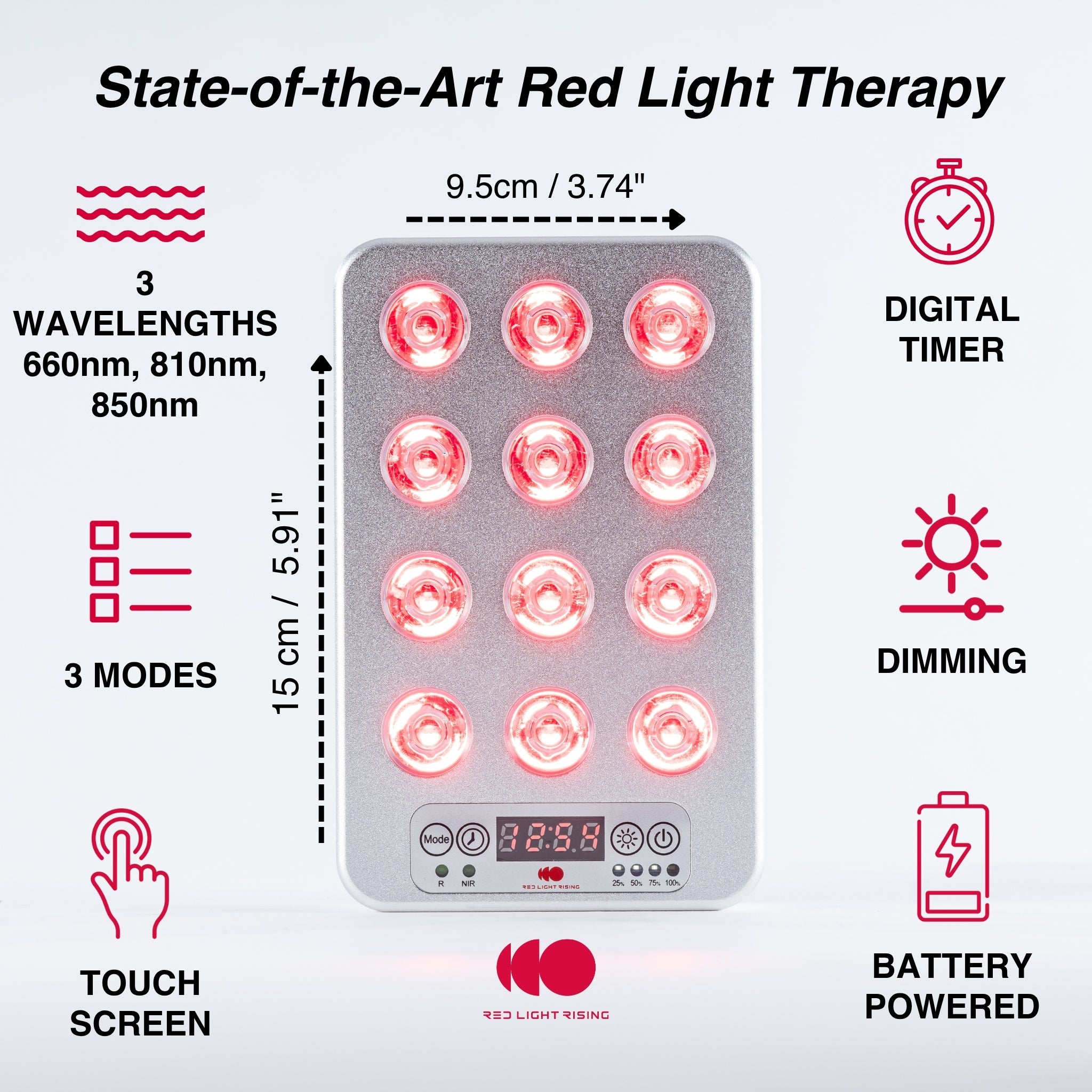Target Light 3.0 Handheld Portable Red Light Therapy