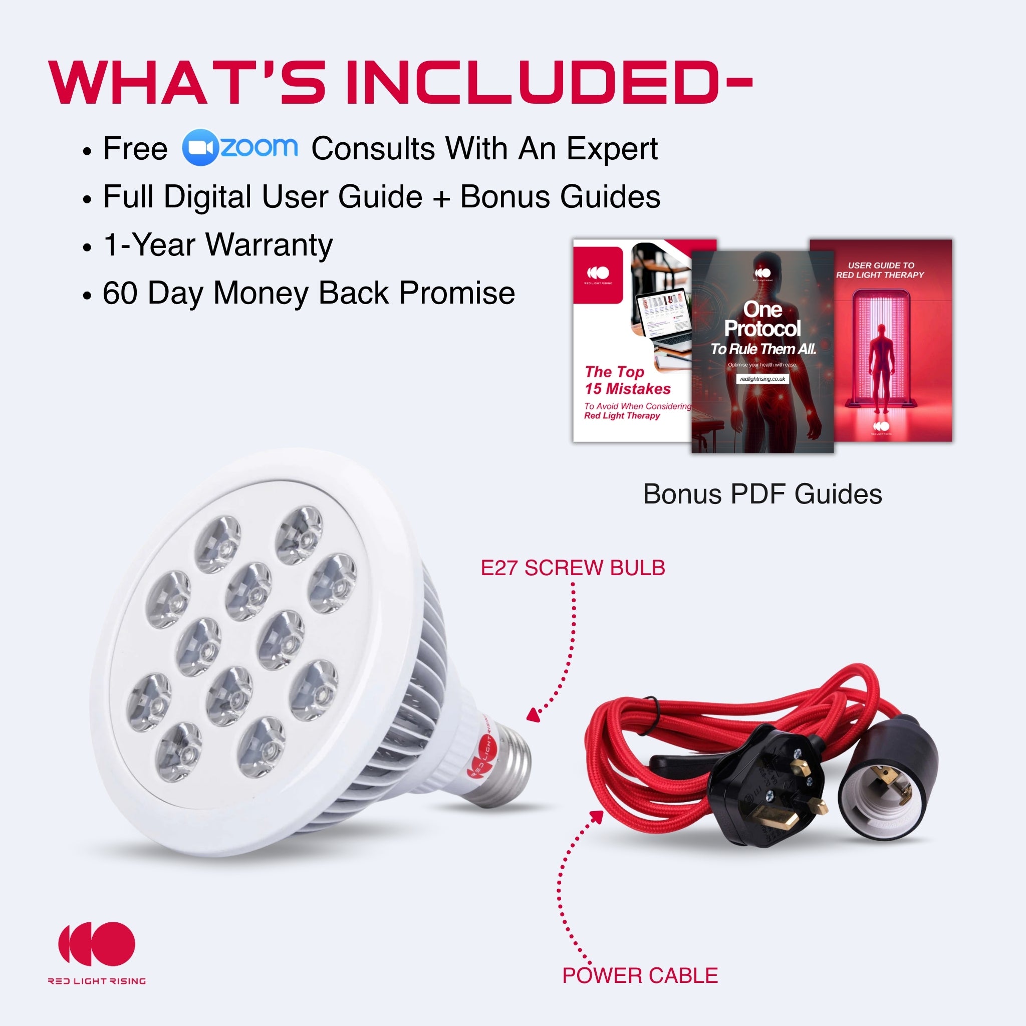 The Target Light 670nm -  Handheld Red Light therapy
