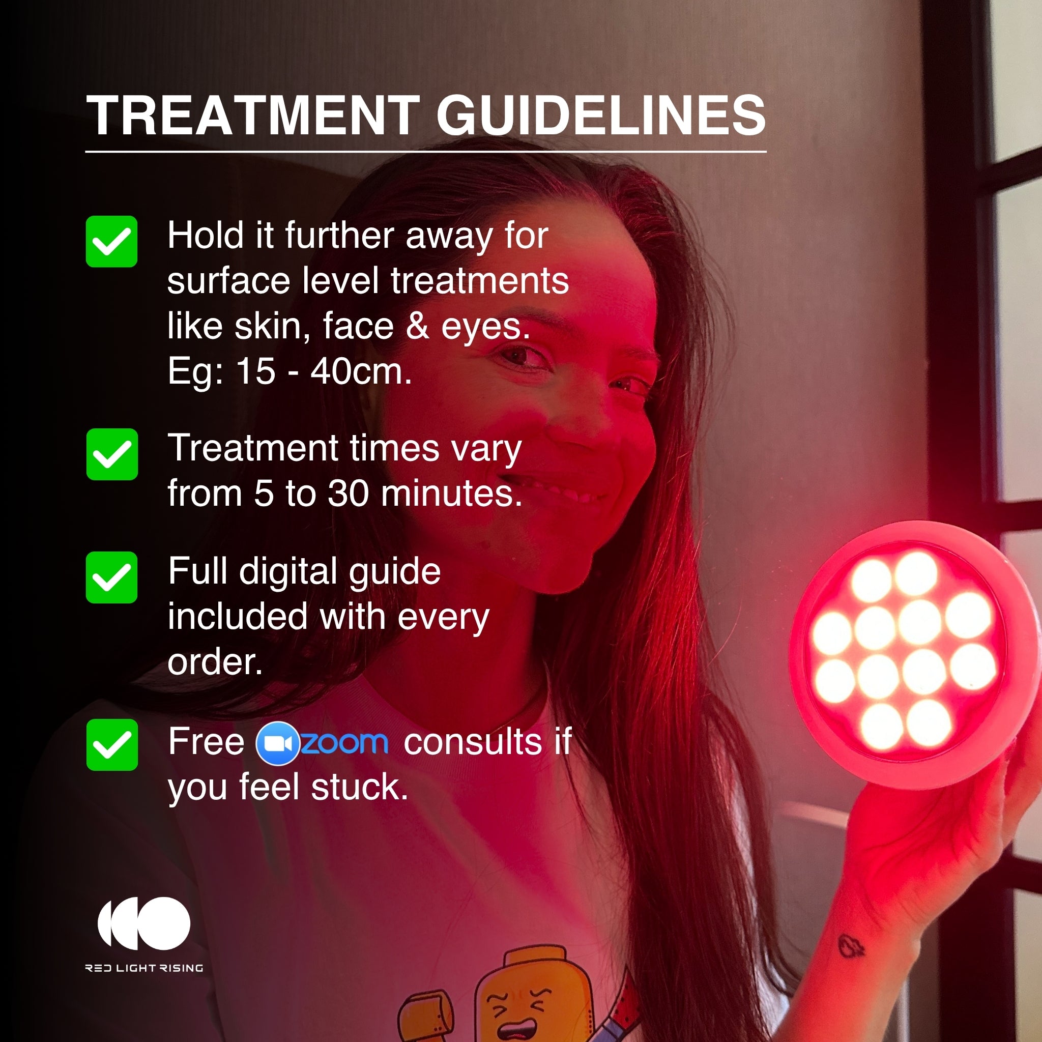 The Target Light 670nm -  Handheld Red Light therapy