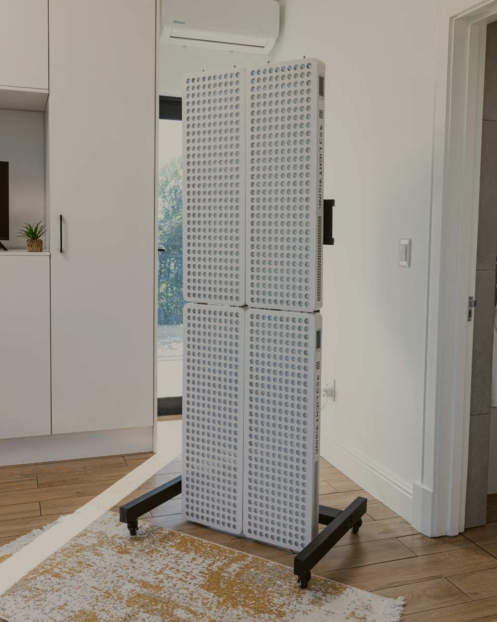 Red Light Rising Vertical Stand for Advantage Panels