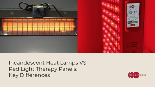 Incandescent Heat Lamps vs Red Light Therapy Panels: Key Differences