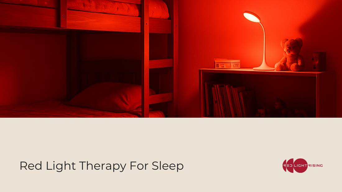Red light therapy for Sleep