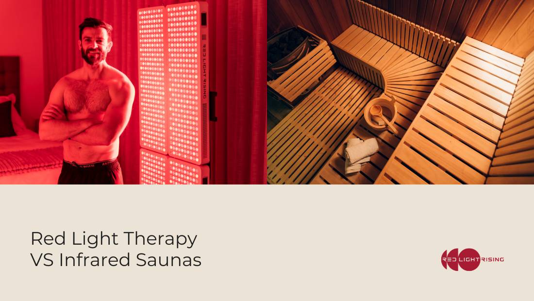 Red light therapy vs. Infrared Saunas