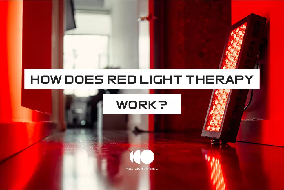 ¿Cómo funciona la terapia con luz roja?
