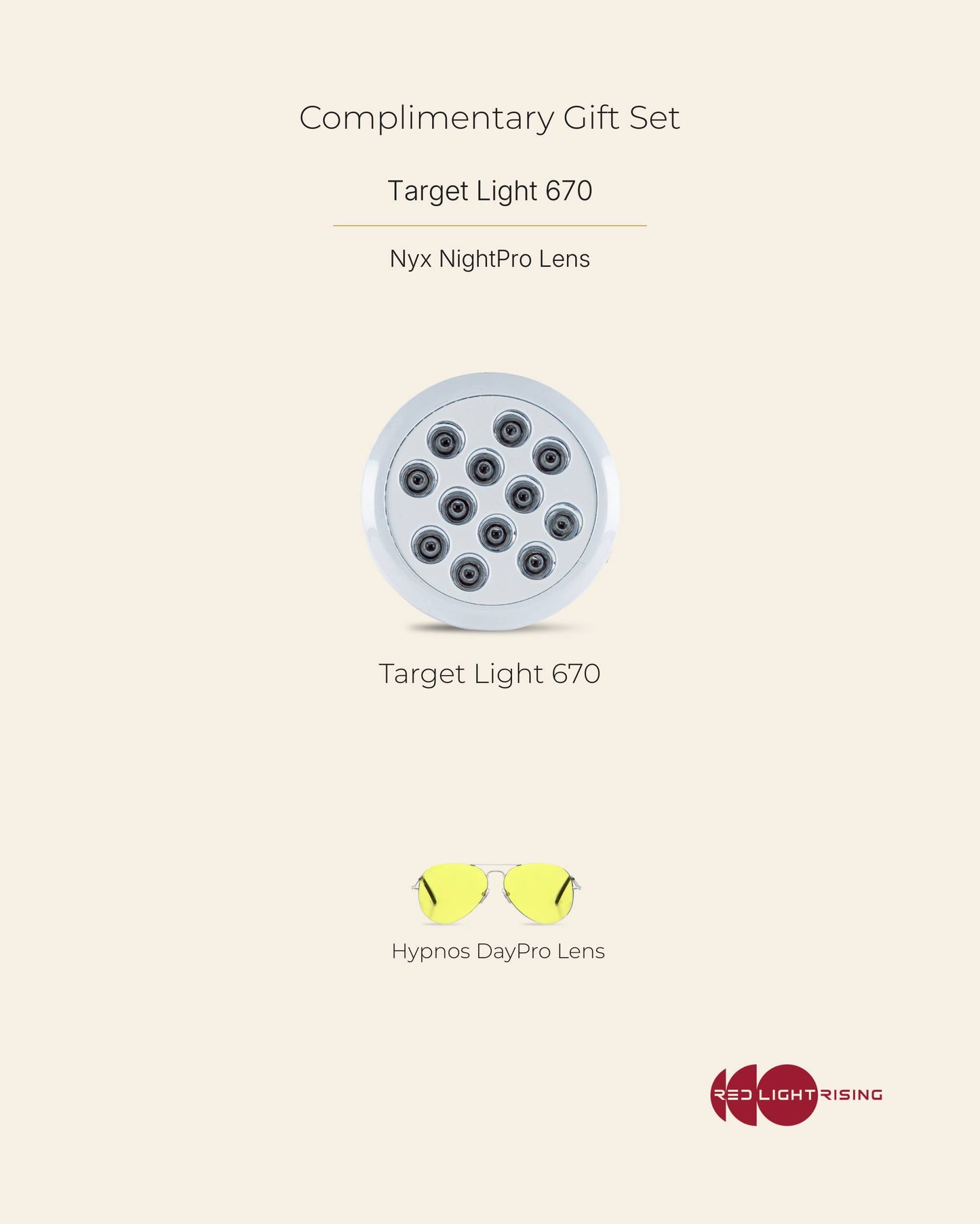 Red Light Rising Target Light 670 Handheld Red Light Therapy Device