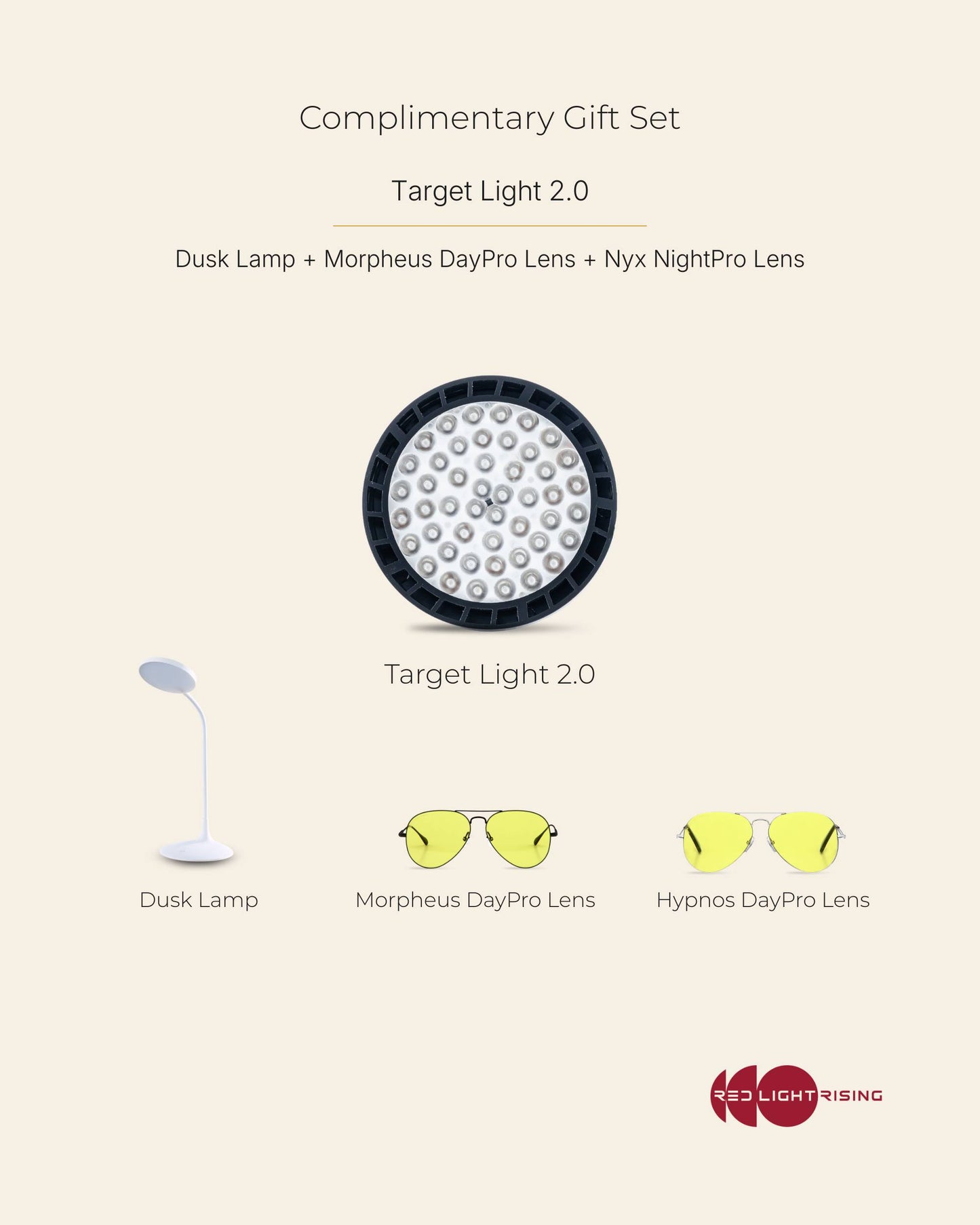 Red Light Rising Target Light 2.0 Handheld Red Light Therapy Device