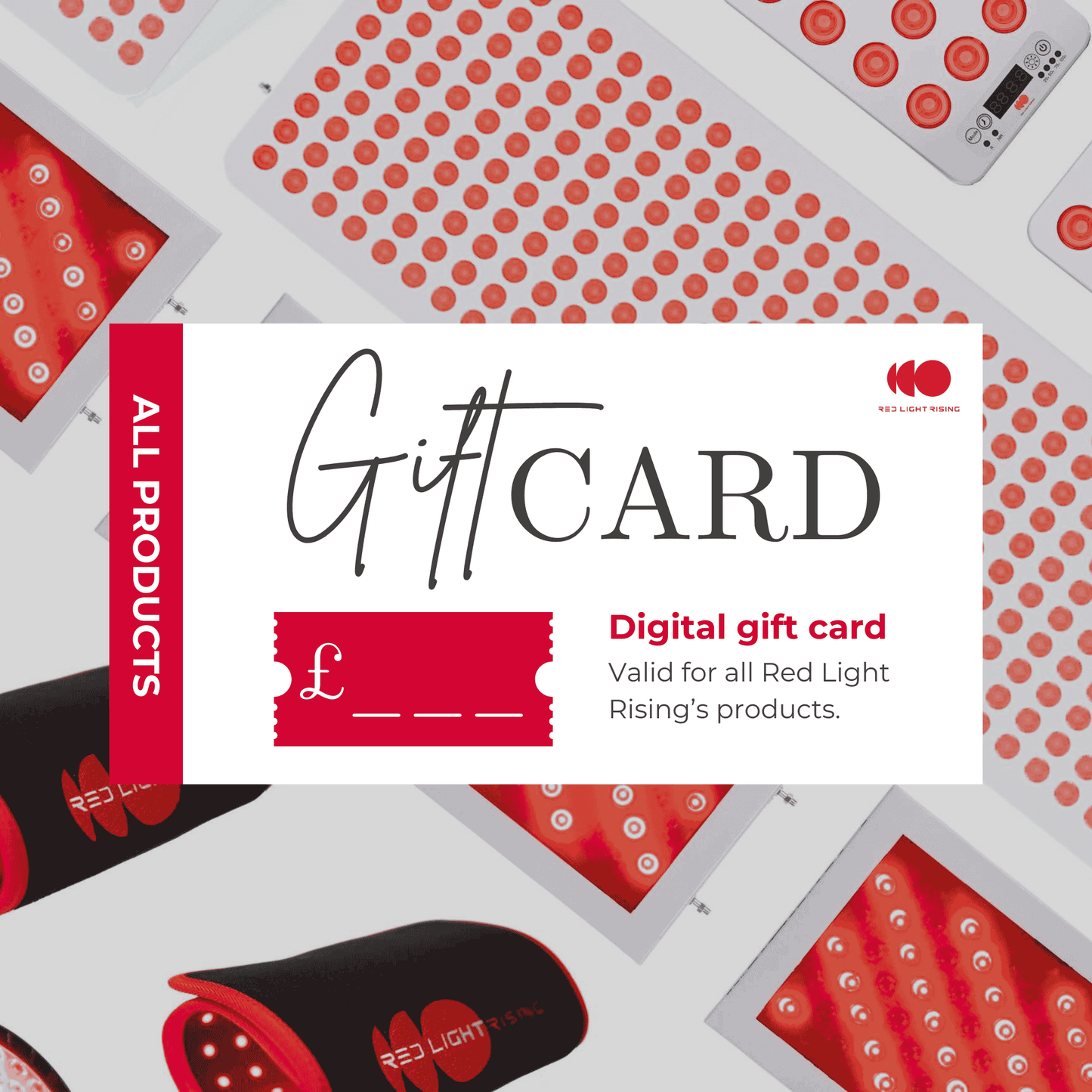 Red Light Therapy Gift Card