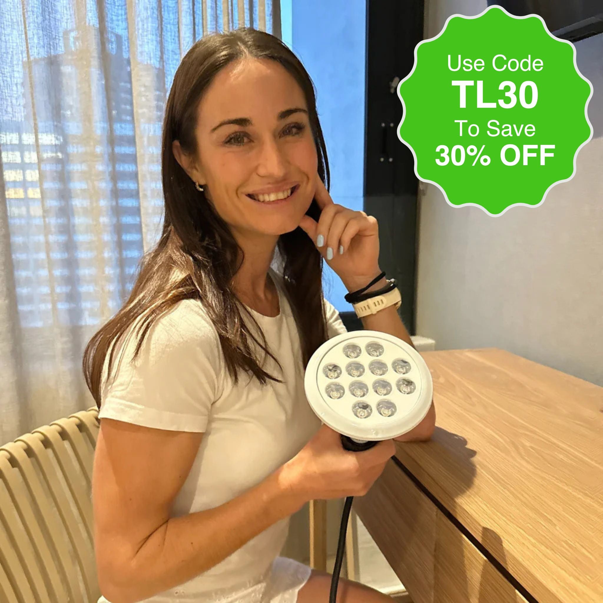 The Target Light 670nm -  Handheld Red Light therapy