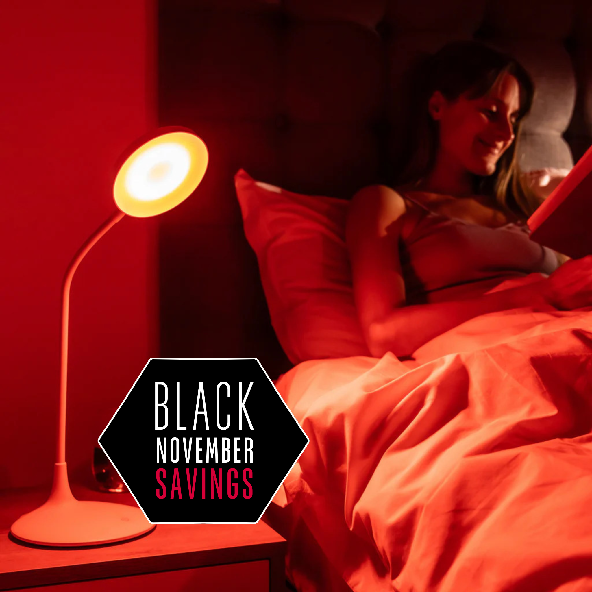 The Dusk Lamp - Red Light Night Light