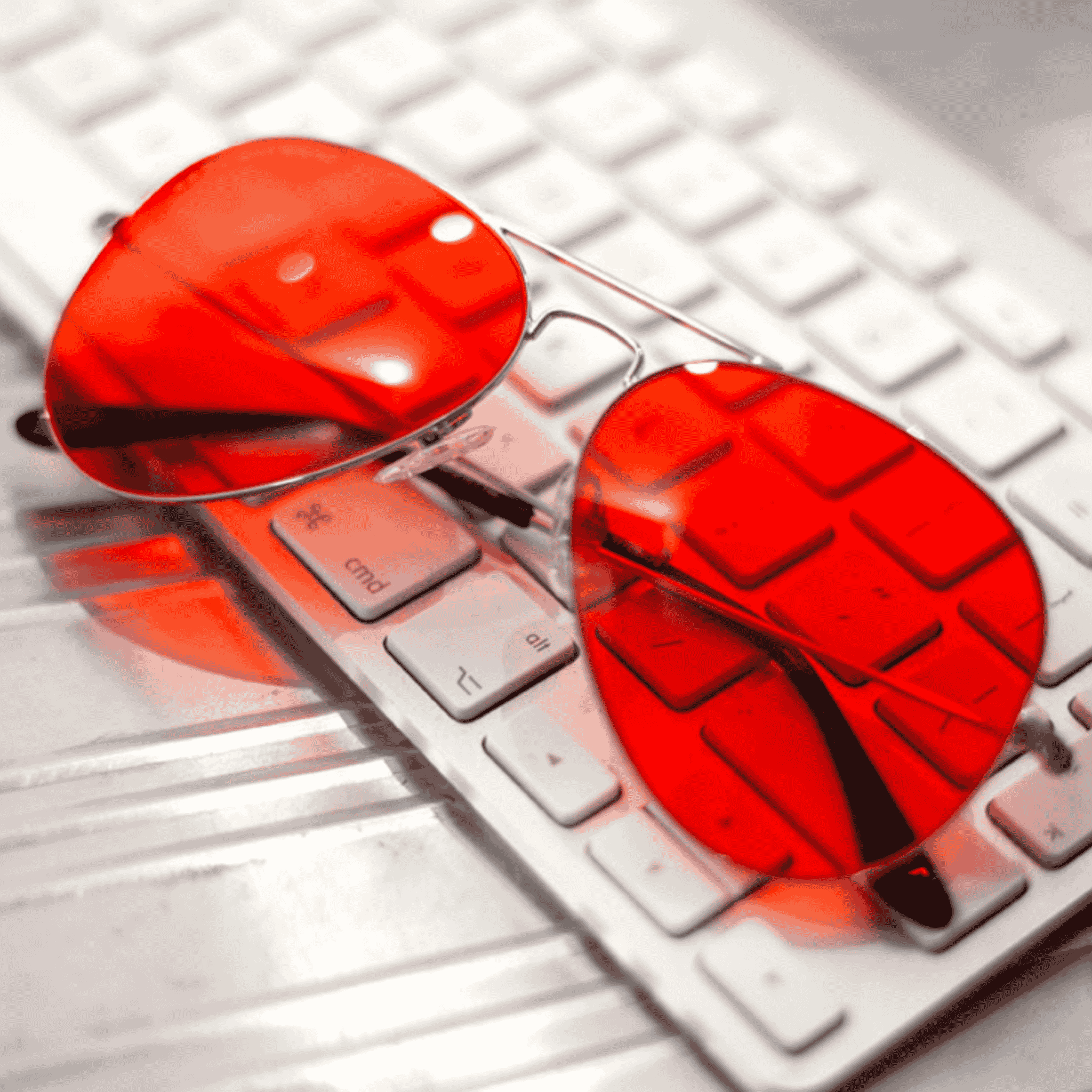 Red Light Rising Hypnos Blue Light Blocking Glasses