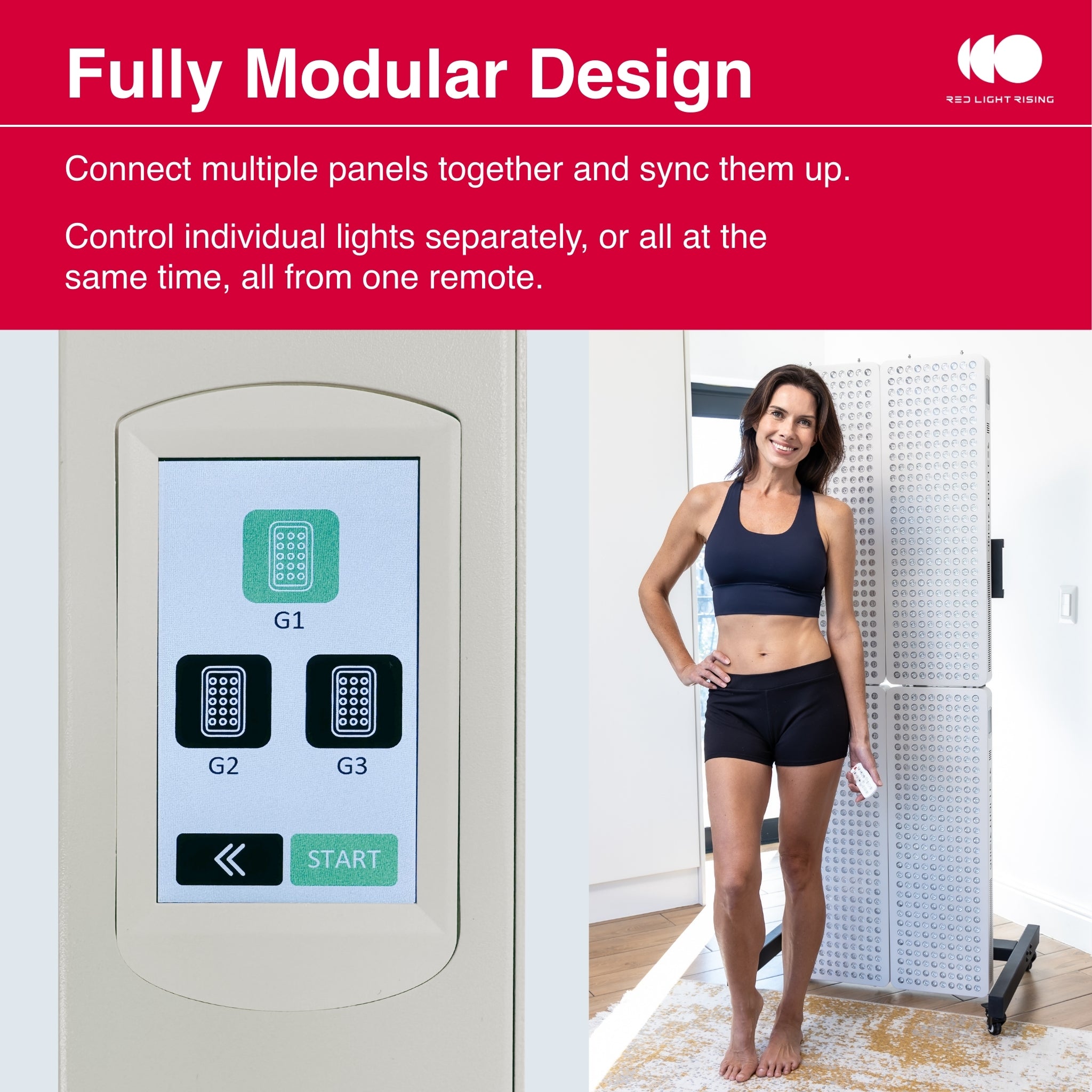 The Advantage 2.0 Series - Red Light Therapy Full Body Panel