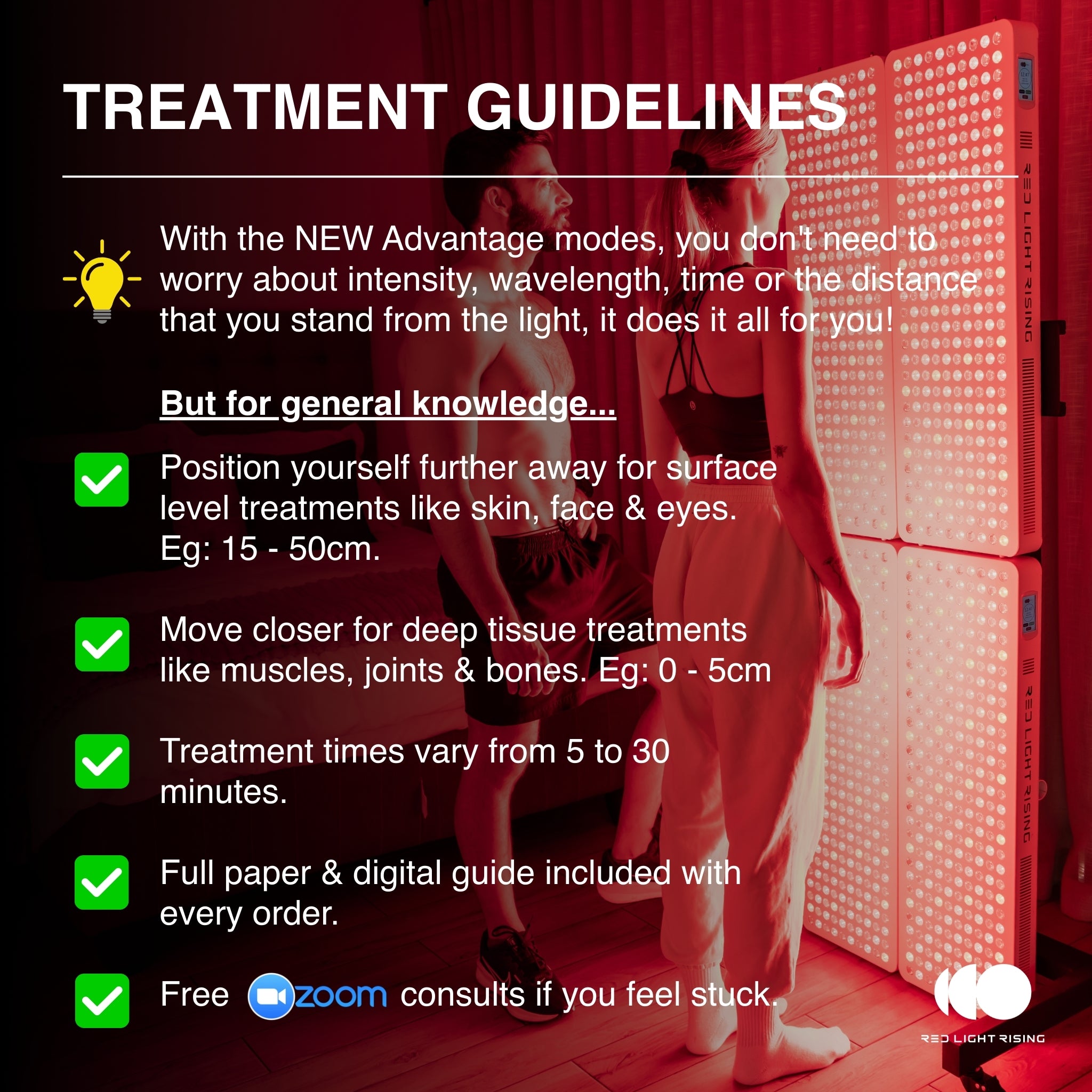 The Advantage 2.0 Series - Red Light Therapy Full Body Panel