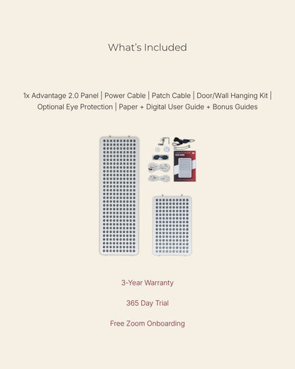 Red Light Rising Advantage Red Light Therapy Panel