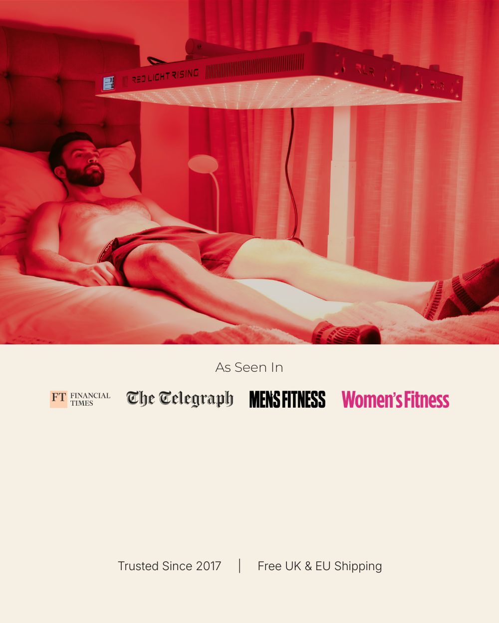 Red Light Rising Advantage Red Light Therapy Panel