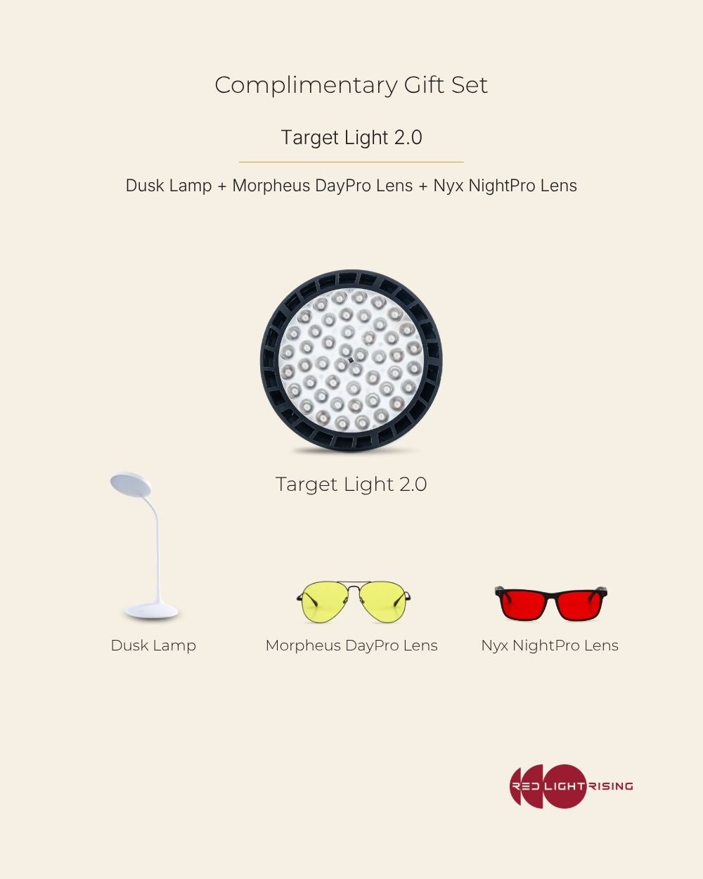 Red Light Rising Target Light 2.0 Handheld Red Light Therapy Device