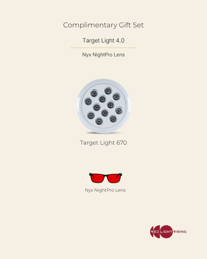 Red Light Rising Target Light 670 Handheld Red Light Therapy Device