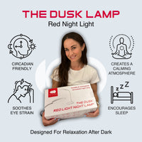 The Dusk Lamp - Red Light Night Light