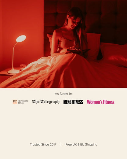 Red Light Rising Dusk Lamp Circadian Red Light Bedside Lamp