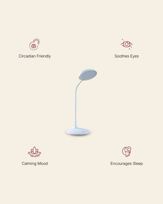 Red Light Rising Dusk Lamp Circadian Red Light Bedside Lamp