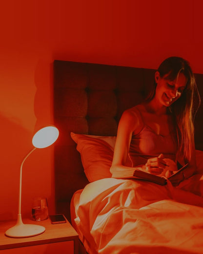 Red Light Rising Dusk Lamp Circadian Red Light Bedside Lamp