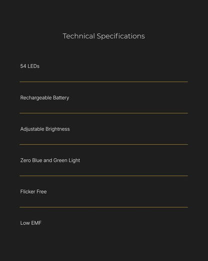 Red Light Rising Dusk Lamp Circadian Red Light Bedside Lamp