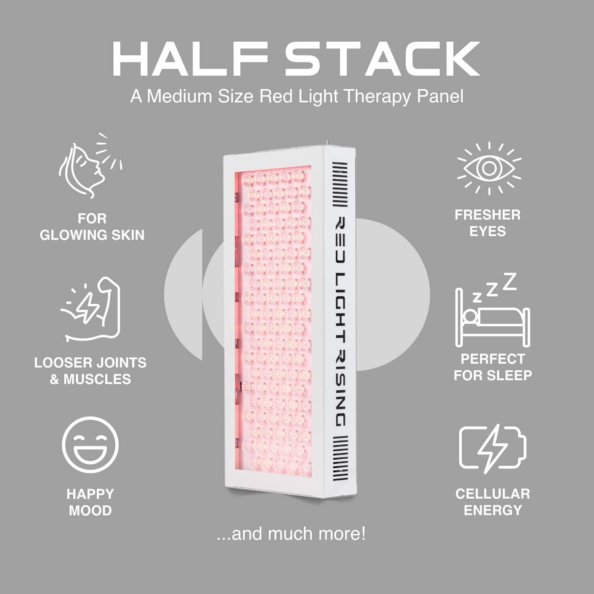 The Half Stack Red Light Therapy Panel