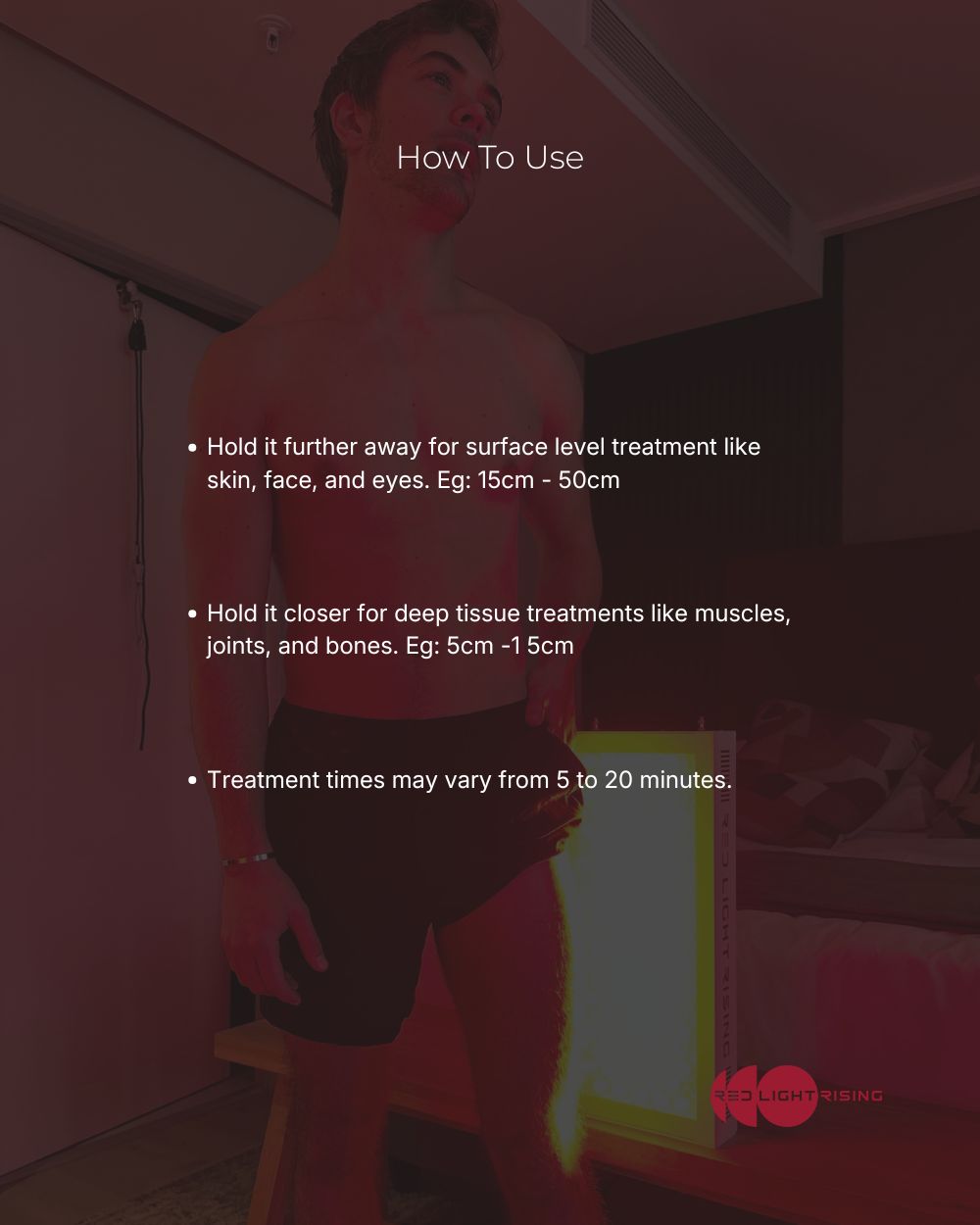 Red Light Rising Half Stack Red Light Therapy Panel