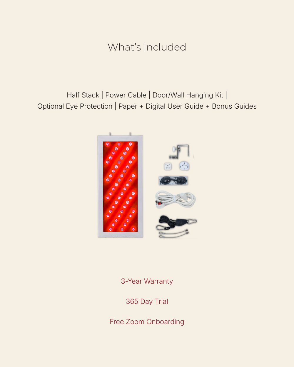 Red Light Rising Half Stack Red Light Therapy Panel