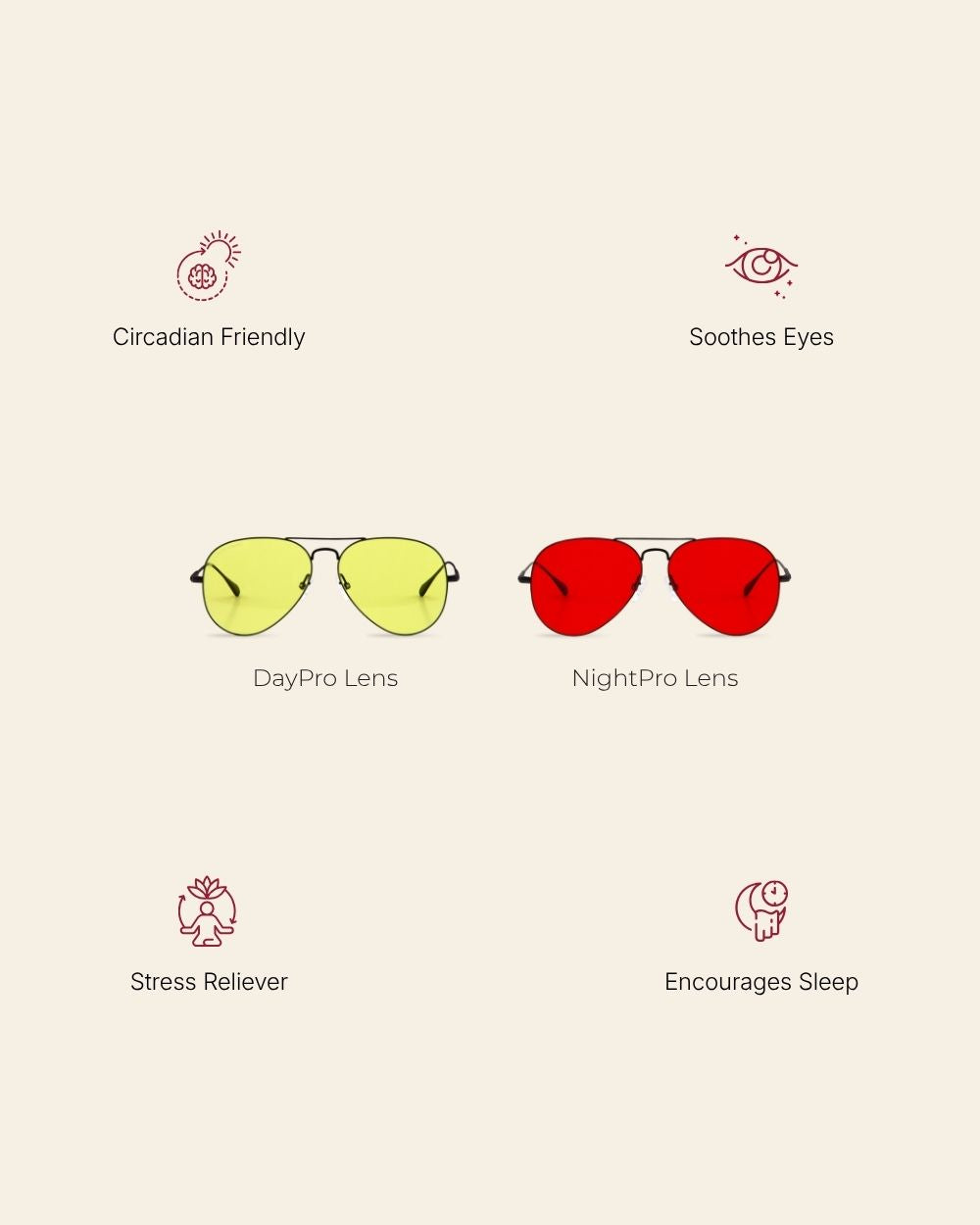 Red Light Rising Morpheus Blue Light Blocking Glasses