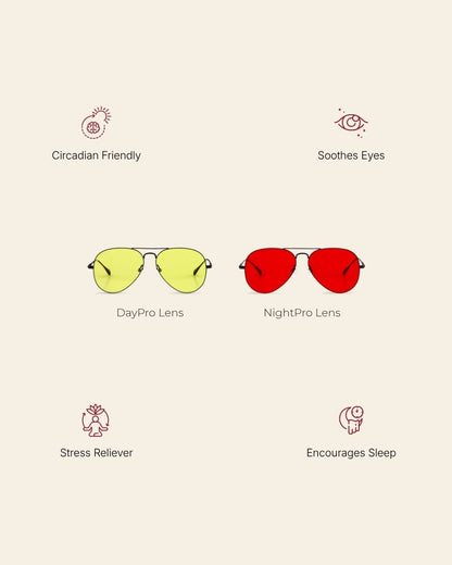 Red Light Rising Morpheus Blue Light Blocking Glasses