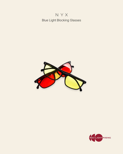 Red Light Rising Nyx Blue Light Blocking Glasses
