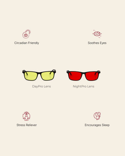Red Light Rising Nyx Blue Light Blocking Glasses
