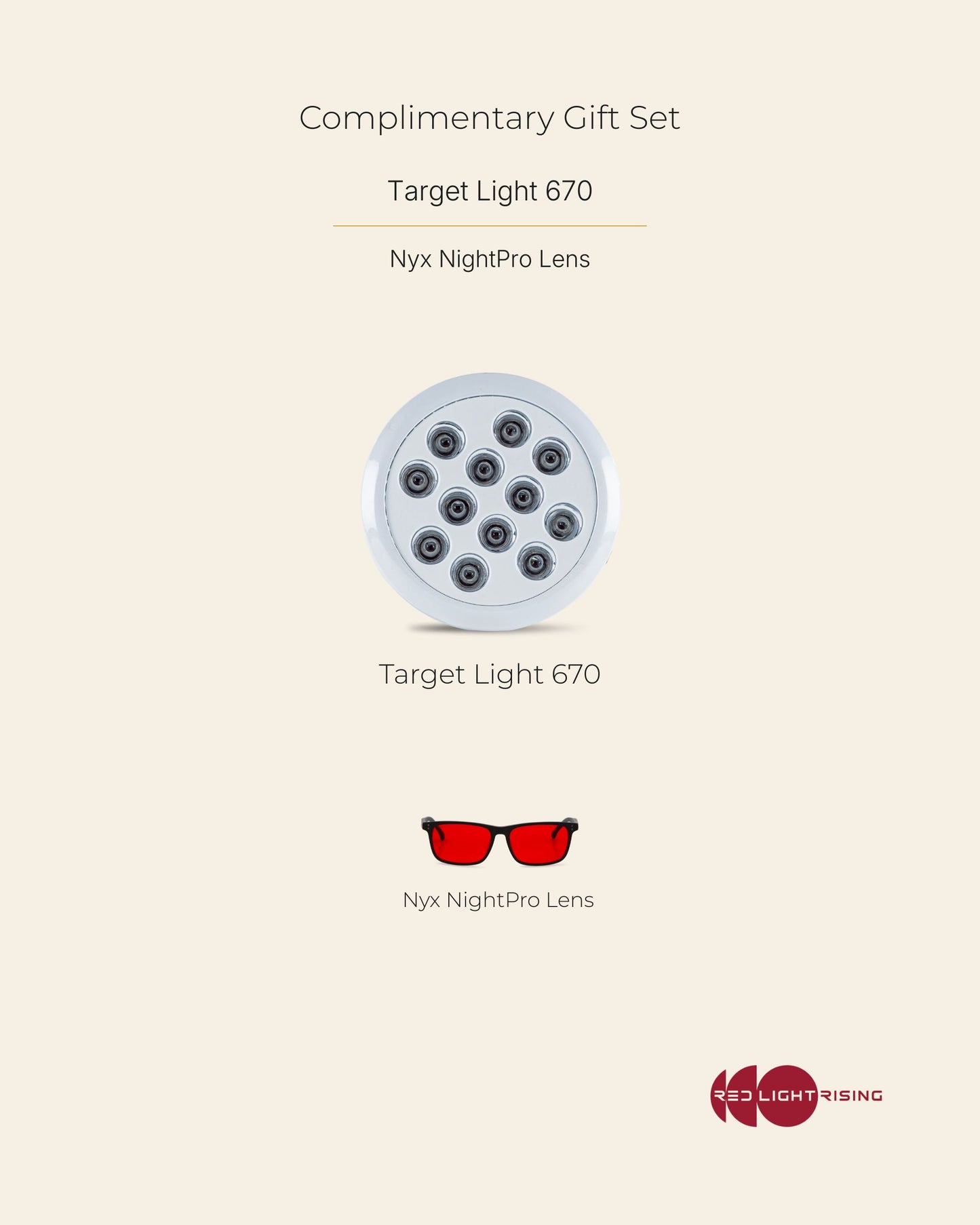 La luz de destino 670 nm: terapia de luz roja portátil