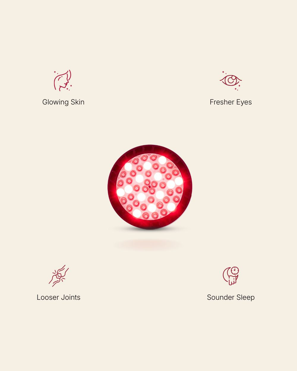Red Light Rising Target Light 2.0 Handheld Red Light Therapy Device