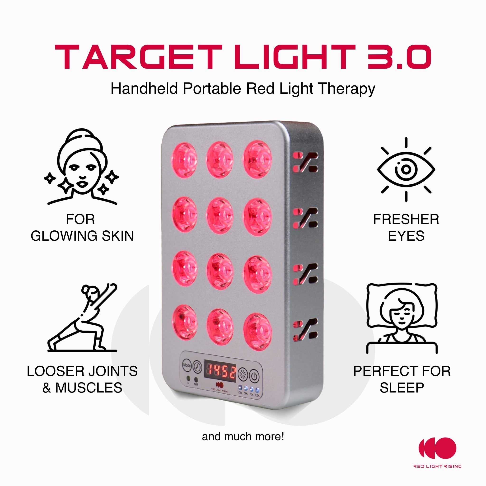 Target Light 3.0 Handheld Portable Red Light Therapy