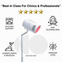 The Target Light 4.0 – Clinical Grade Red Light Therapy with Built-In Stand