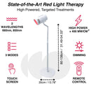 The Target Light 4.0 – Clinical Grade Red Light Therapy with Built-In Stand