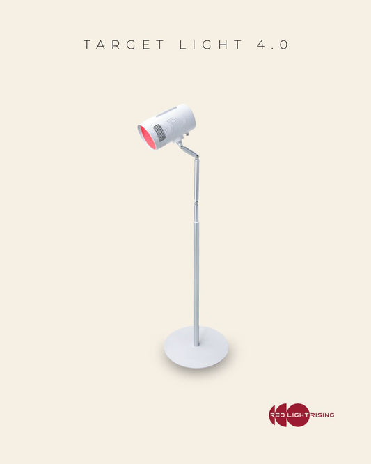 The Target Light 4.0 – Clinical Grade Red Light Therapy with Built-In Stand
