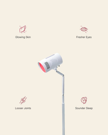 The Target Light 4.0 – Clinical Grade Red Light Therapy with Built-In Stand