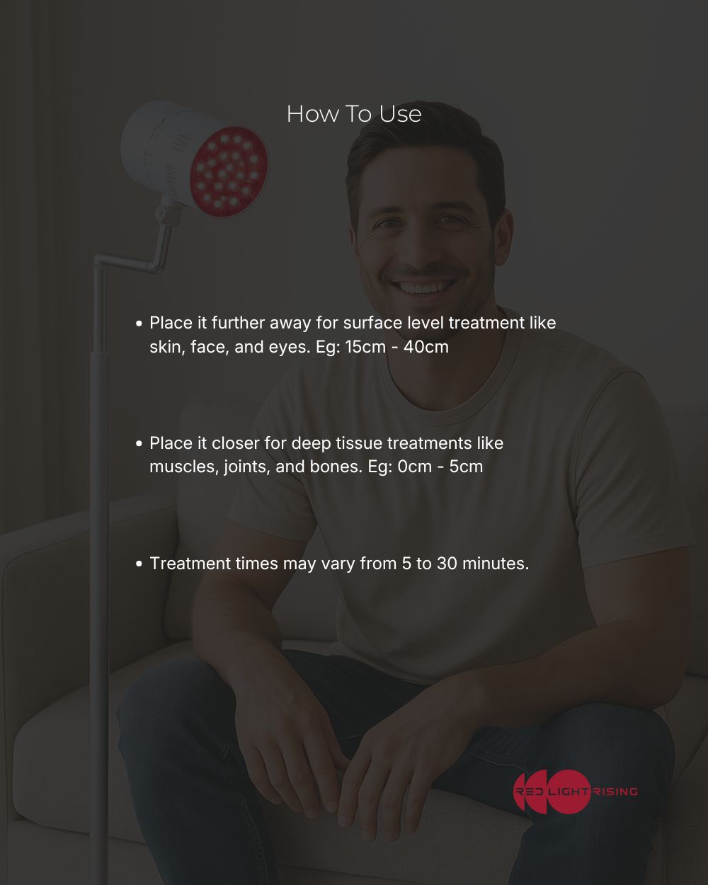 The Target Light 4.0 – Clinical Grade Red Light Therapy with Built-In Stand