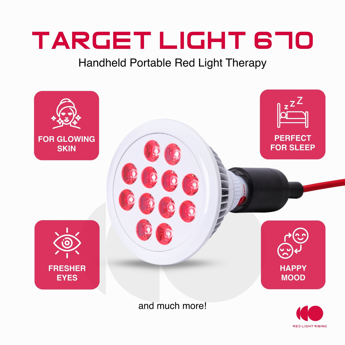 Target Light 670nm: Optimal Red Light Therapy for Eye Health & Skin ...