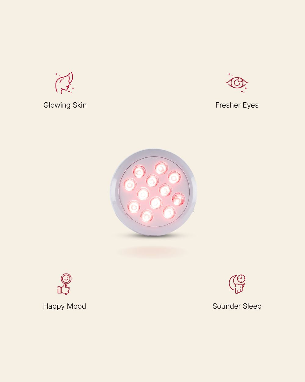 Red Light Rising Target Light 670 Handheld Red Light Therapy Device