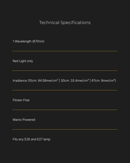 Red Light Rising Target Light 670 Handheld Red Light Therapy Device
