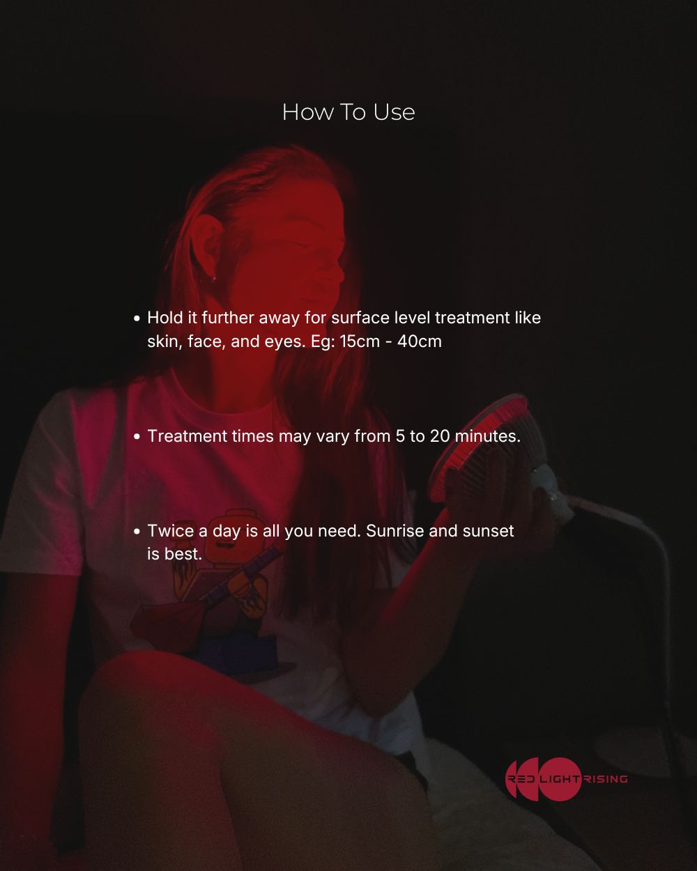 Red Light Rising Target Light 670 Handheld Red Light Therapy Device